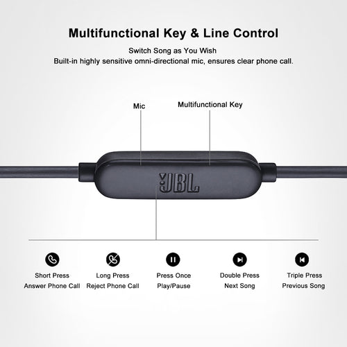 JBL LIVE 100 3.5mm Wired Earphones